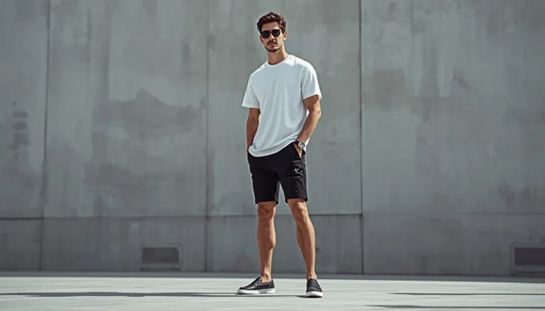 21 Black Shorts Outfit Ideas for Men 8 Black Shorts Outfit Ideas For Men